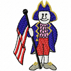 Flags Embroidery Design 3 Flags Embroidery Design 3